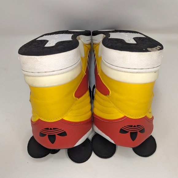 VERY RARE adidas x Jeremy Scott x Disney 2010 Mickey Mouse U43037 Size US11.5 - Picture 5 of 10